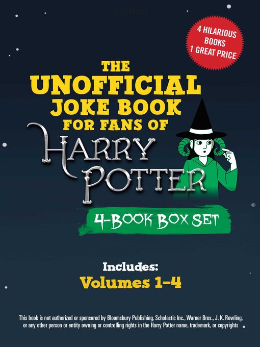 Title details for The Unofficial Joke Book for Fans of Harry Potter 4-Book Box Set by Brian Boone - Wait list